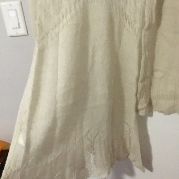 White Wool Dress - Picture 2 of 4